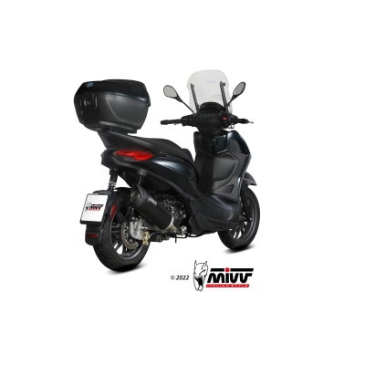 Mivv Slip-On Mover black Piaggio Beverly 300 2021-24