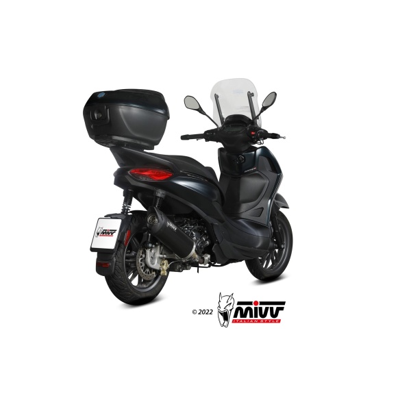 Mivv Slip-On Mover black Piaggio Beverly 300 2021-24