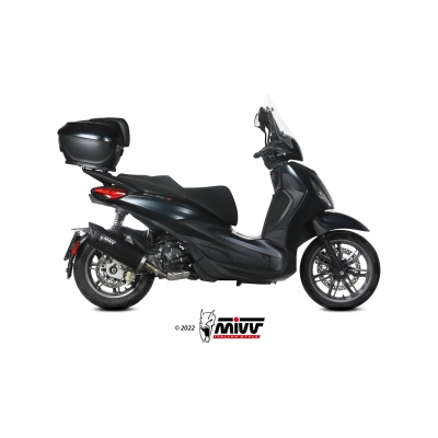 Mivv Slip-On Mover black Piaggio Beverly 300 2021-24