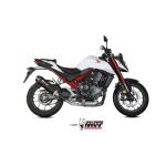 Mivv Slip-On Oval carbono con tapa carbono Honda CB750 Hornet 2023-24