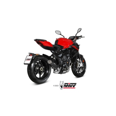 Mivv Slip-On X-M5 Black MV Agusta Brutale 800 / RR 2017-24