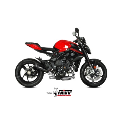 Mivv Slip-On X-M5 Black MV Agusta Brutale 800 / RR 2017-24