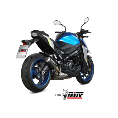 Mivv Slip-On Mk3 carbono Suzuki GSX-S 950 / 1000 2021-24