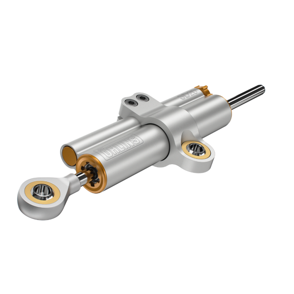 Öhlins Amortiguador de dirección lineal carrera 120 Titanio