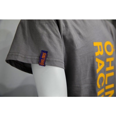 Öhlins Camiseta Gris / Amarillo Talla L