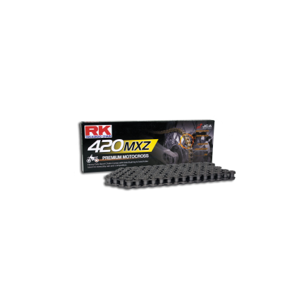 RK Cadena 420MXZ con 120 Eslabones Enganche Clip Rápido