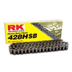 RK Cadena 428HSB con 140 Eslabones Enganche Clip Rápido