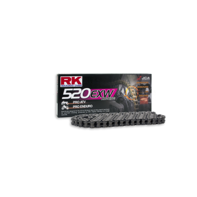 RK Cadena 520EXW con 120 Eslabones con Enganche con Clip Rápido