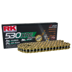 RK Cadena 530XRE con 122 Eslabones con Enganche para Remachar en Color Oro