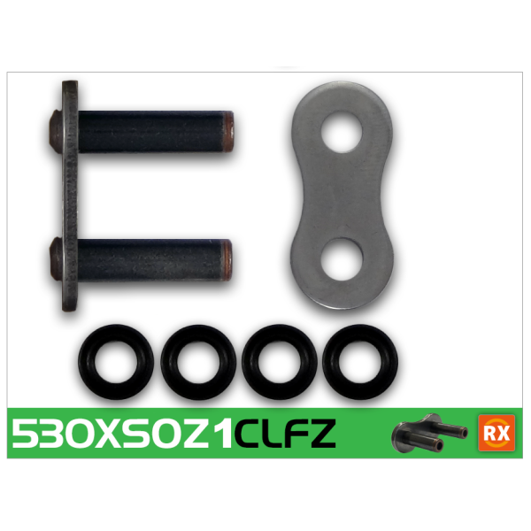 RK Eslabón 530XSOZ1 Enganche para Remachar
