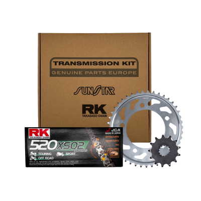 RK Kit de Transmisión Reforzado Kawasaki Versys 07-20 /Z650 /Ninja 650 17-24 /ER-6F /ER-6N 06-16