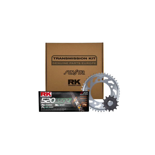 RK Kit de Transmisión Reforzado Kawasaki Versys 07-20 /Z650 /Ninja 650 17-24 /ER-6F /ER-6N 06-16